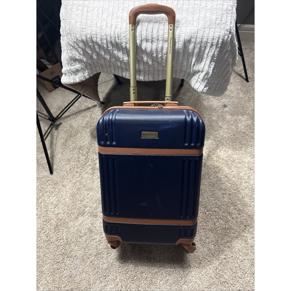 Tommy Bahama Hardside Carry-On Spinner USED Nice Travel Ready EUC 14"x9"x 21" - Picture 1 of 14